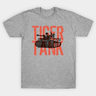 German WW2 Panzer Tiger Tank T-Shirt